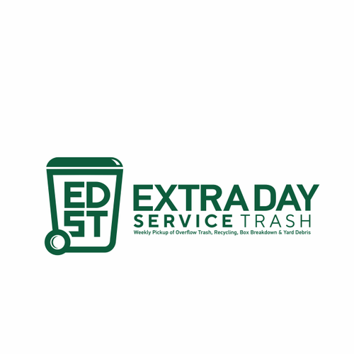 Trash Service Logo Design by JANTUNGHATI