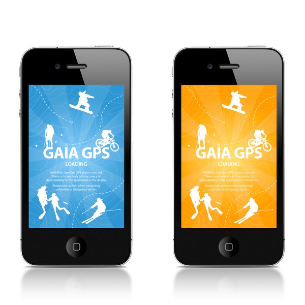 iPhone icon for Gaia GPS