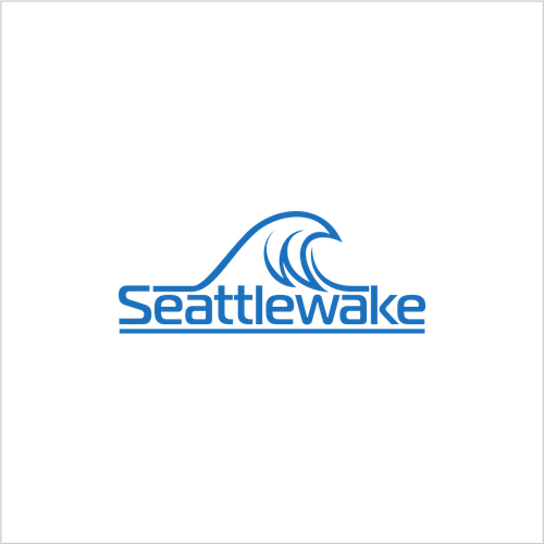 NEW logo for seattlewake -  wakesurfing logo Design by rehan20