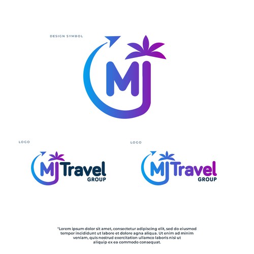 Complete redesign of a Caribbean Travel Agency's Logo Design by Amreena Arsalan™