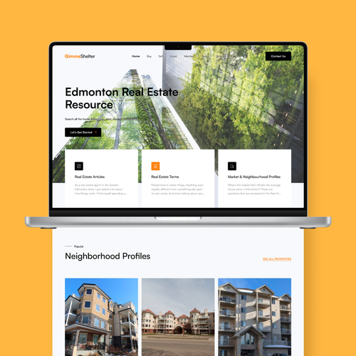Designs | Local Real Estate Website - Help Us Crush the Competition ...
