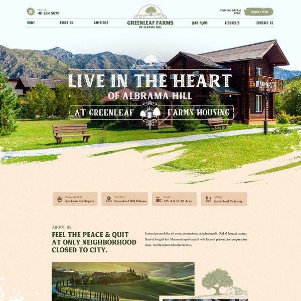 Custom WordPress Website Design for Outdoor Renting Company