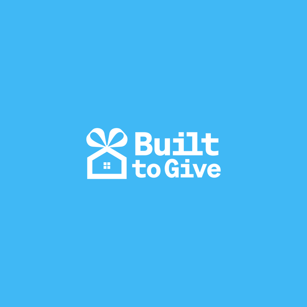 Logo for BUILT TO GIVE, a non-profit organization 'Restoring Security and Stability'