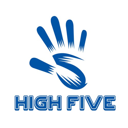 High Five Logo for YouTube Videos Logo design contest