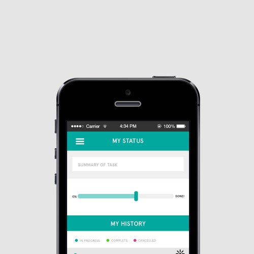 Luxury Errand running app - Design Uber concierge! Design by michelleanne
