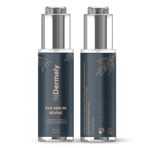 Eye serum bottle design Design by rembrandtjurin