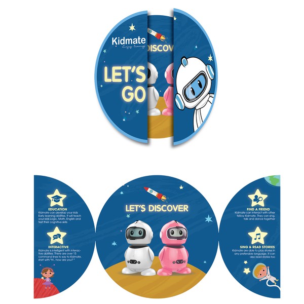 Flyer of toy for kids