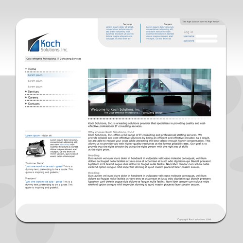 $500.00 Website template (Design only) Design by mrrej89