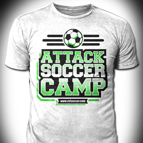 Help Design a T–shirt for our soccer camp | T-shirt contest