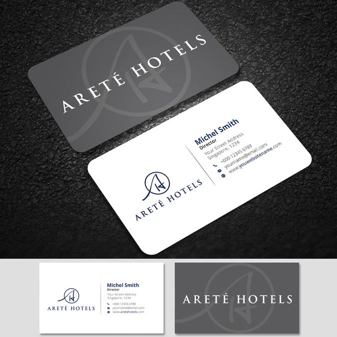 Arete Hotel Business Card Business card contest
