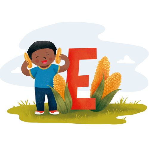 ABC’s of Corn Design by Maria Angelica G