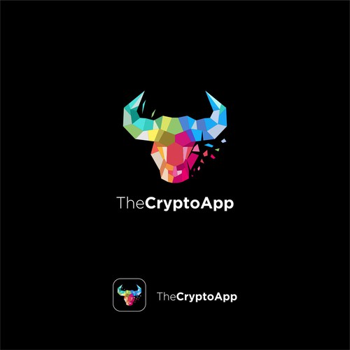 Design one of the worlds most popular crypto apps logo, ~1M active users! (TheCryptoApp) Design by AD's_Idea
