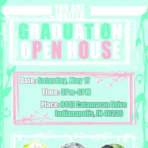 Graduation Open House Design by meshausa