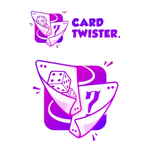 Design an iconic app logo for a card based party game Design von Artmin