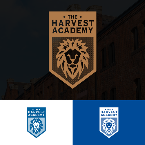 Harvest Academy Lions Mascot Design by dekxcii