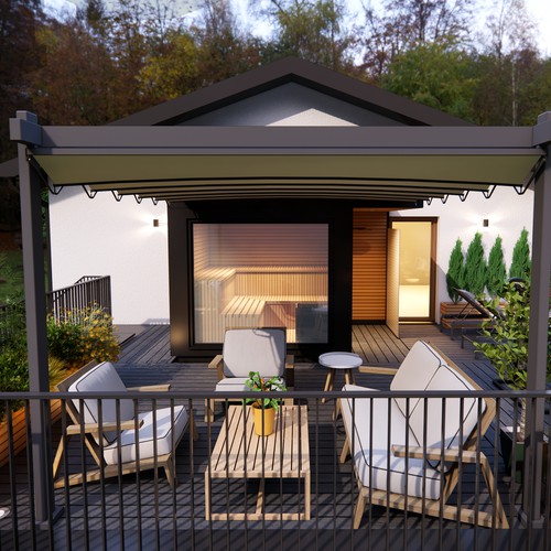 Ideation: Roof Top Terrace Design by D_MANN™