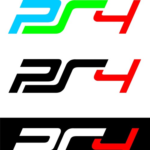 Community Contest: Create the logo for the PlayStation 4. Winner receives $500! デザイン by dawgydan
