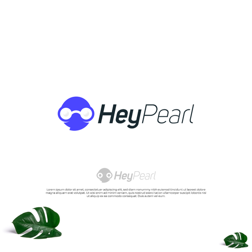 "hey Pearl" executive virtual assistant staffing company Design by Naztudio