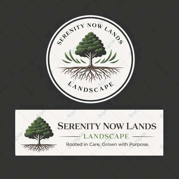 Serenity Now Land Landscaping needs a logo