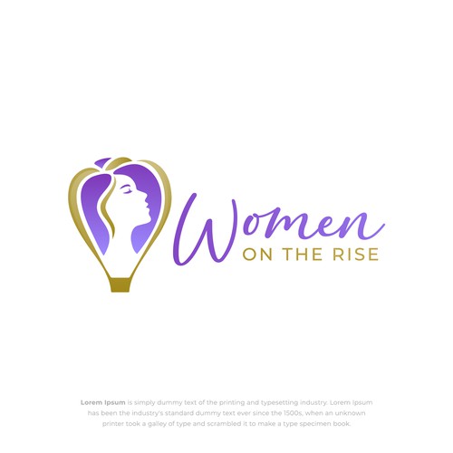 Women on the RISE logo Design by CreativeJAC