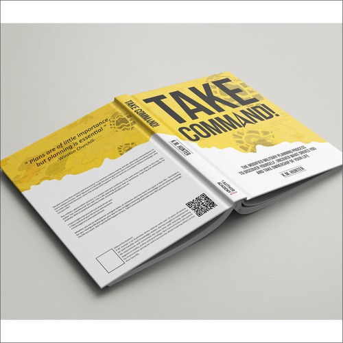 Design my book cover to Take Command! Design by citra designs