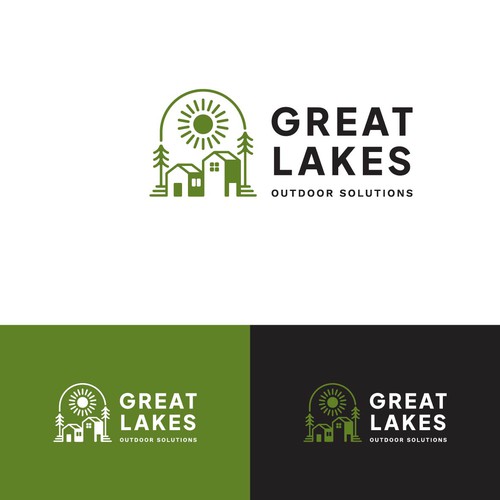 Design di design a modern yet unique logo that says construction from northeast ohio by the great lakes di Irwan F