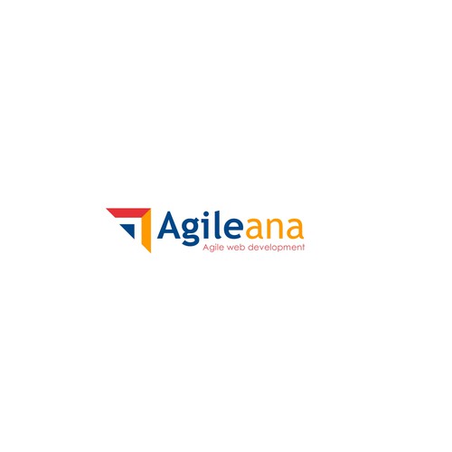 Agileana - logo design for web development agency Design by 9bstrokes™