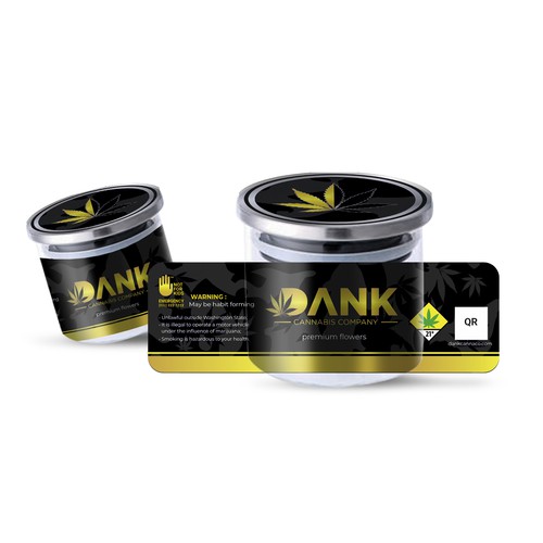 Marijuana packaging design Design by bilyanas