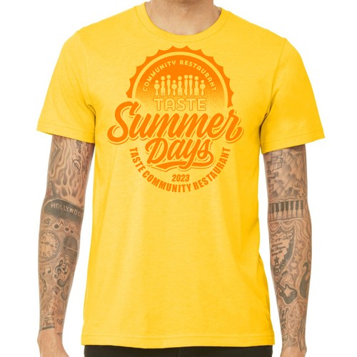 Summer Camp T-Shirt Design by Rosewood