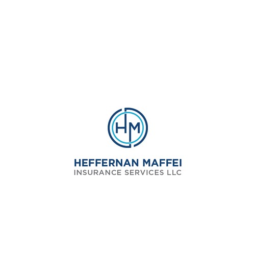 Heffernan Maffei Insurance Services Logo Design Design by Boldpen