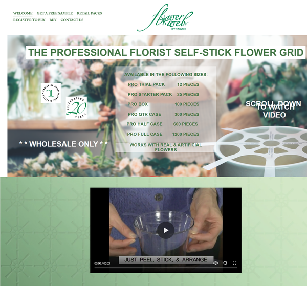 Optimisation of Flower Web