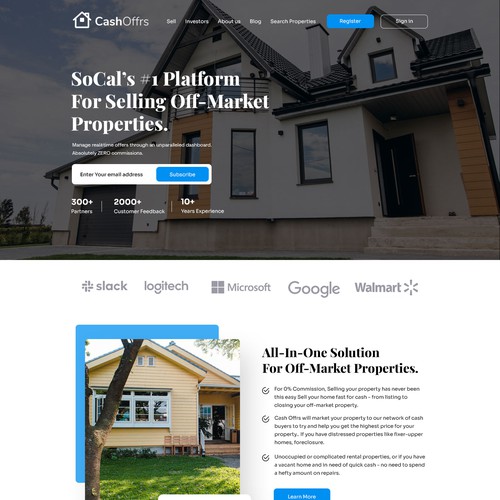 Real Estate Platform Design by FuturisticBug