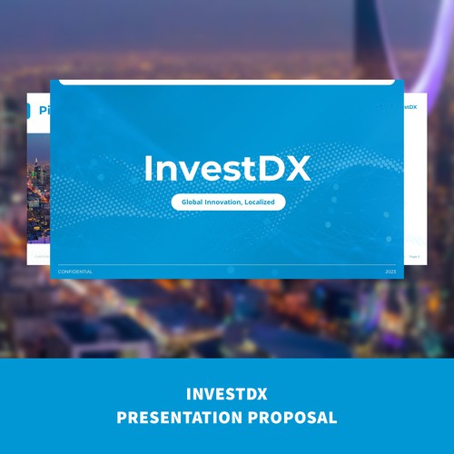 Bold presentation for investment company Design by SlideFactory