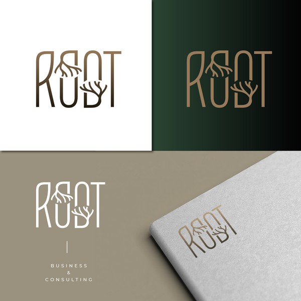 Logo for a marketing and consulting agency