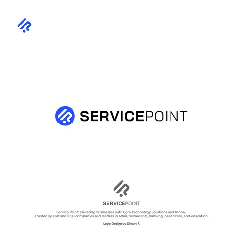 Service Point - Create New Logo and Brand Identity Design by SimonfelDesign™