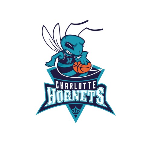 Community Contest: Create a logo for the revamped Charlotte Hornets! Design by gamboling