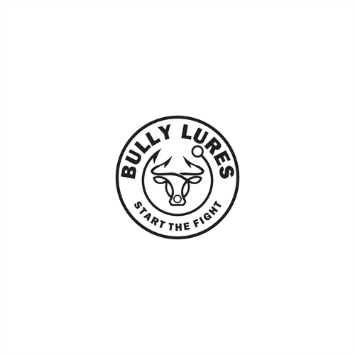 When Bulls and Lures Collide Logo Design-ontwerp door yosh_