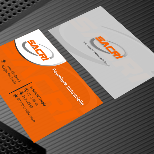 Business card contest entry by bleubird