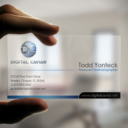 Create Business Cards for Digital Caviar Design by Zayden