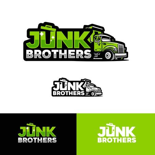 Fun logo for our local, family owned junk removal business Design by Trafalgar Law