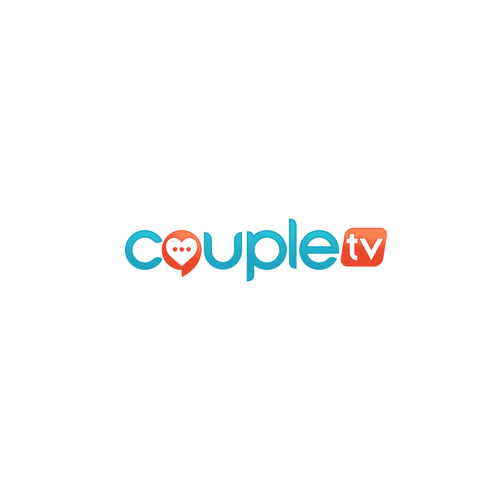 Couple.tv - Dating game show logo. Fun and entertaining. Réalisé par Sufiyanbeyg™