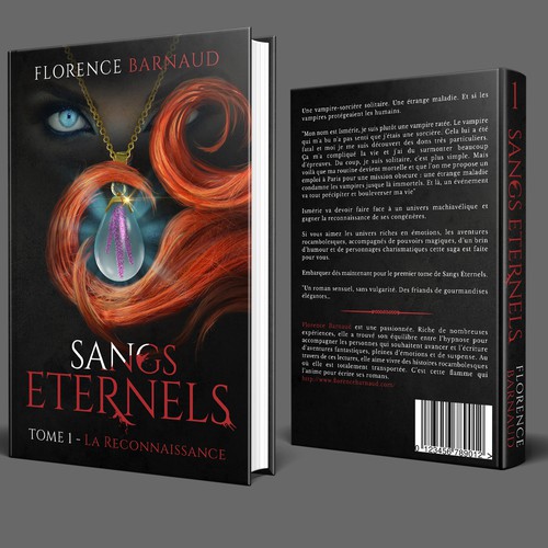 Book cover contest entry by Sanaga Designs