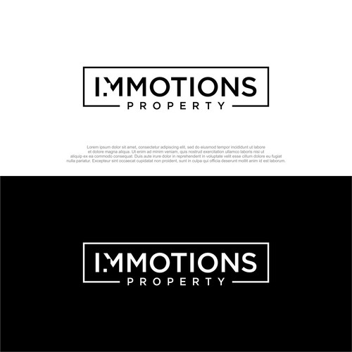 Logo IMMOTIONS PROPERTY Design by pronine9