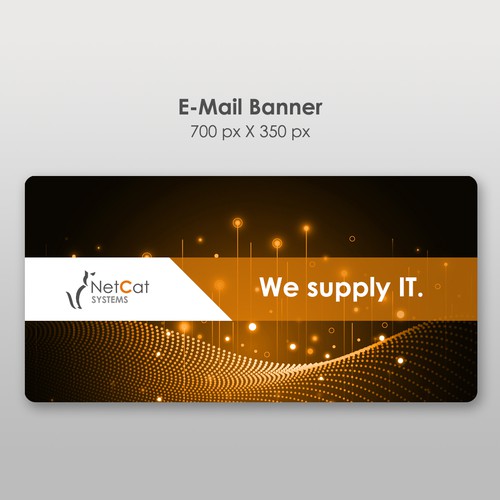 Need a e-mail banner design Design by Wisden