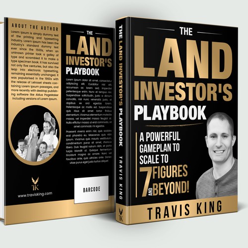 Powerful book cover needed for a book about land investing Design by Unboxing Studio