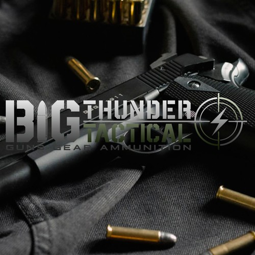 Super Cool logo for a new Firearms|Gear|Ammo website and retail store front Réalisé par Dark Studio™