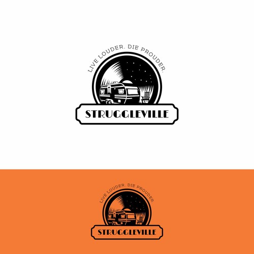 Folk Music Label Logo Design por Syarif HC