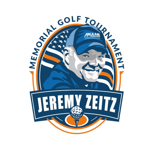 Memorial Golf Tournament Logo Design by sarvsar