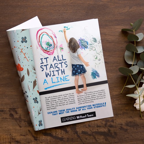 We need a powerful new design to visually represent our new product tagline Design by Rockyman