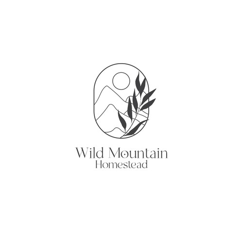 Artistic modern logo needed for a mountain-top flower farm. Diseño de hd_Nightjar